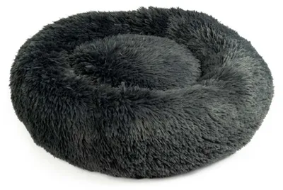Produktbild von Duvoplus Donutbett Snug - dunkelgrau - XL - 100x100x18cm
