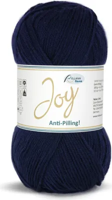 Produktbild von Rellana Joy,100g/250m 100% Polyacryl antipilling weich und pflegeleicht marine (4)