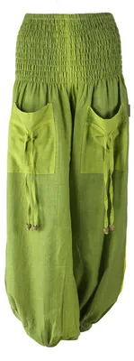 Produktbild von Haremshose - Pluderhose - Aladinhose - Pumphose grün