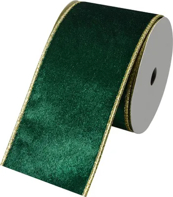 Immagine prodotto di Nastro decorativo Clayre & Eef 63 mm x 5 m Verde sintetico