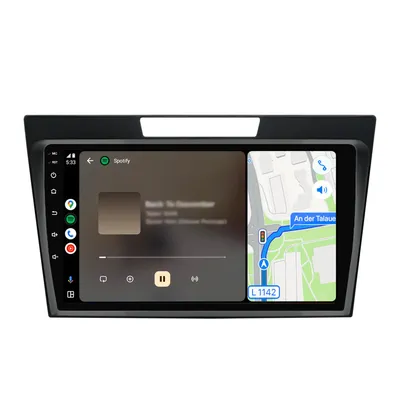 Immagine prodotto di Autoradio da 9 pollici con 2+64 GB, CarPlay, per Mazda CX-7 (2008-2015); sistema multimediale per auto con radio Android, navigatore GPS, Wi-Fi, Bluetooth, compatibile con DAB+, RDS e SWC