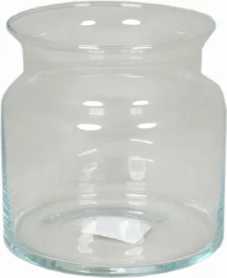 Produktbild von INNA-Glas Windlichtglas Hanna Ocean, klar, 12 cm, Ø 12 cm - Kerzenständer