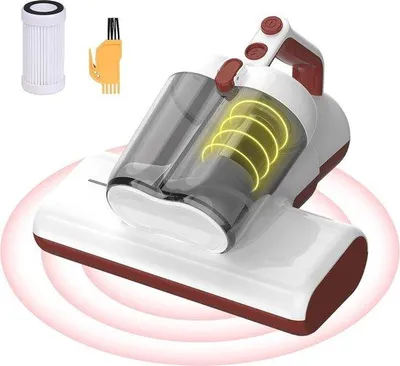 Produktbild von Matratzenreiniger mit UV-Licht - Handstaubsauger 450W, HEPA-Filter, Entfernt 99,9% Bakterien und Allergene
