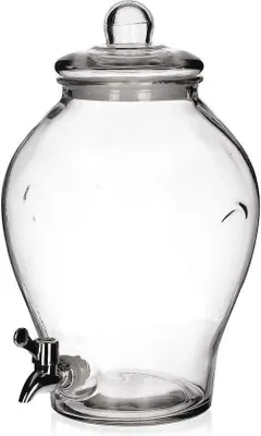 Produktbild von Famanu Getränkespender mit Auslaufhahn - Saft- und Wasserspender 6,5 L