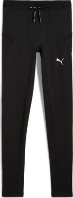 Produktbild von Puma M Run Microfleece Tight - schwarz, Größe:S