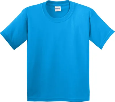 Produktbild von Gildan Kinder T-Shirt mit Rundhalsausschnitt, kurzärmlig BC482 (L) (Saphir)