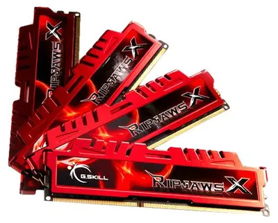 Obrázok produktu pre G.Skill 32GB DDR3-1600, 32 GB, 4 x 8 GB, DDR3, 1600 MHz, 240-pin DIMM