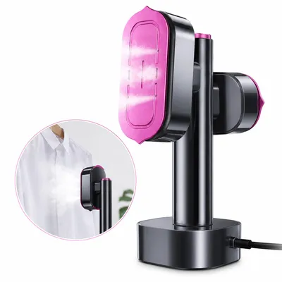 Produktbild von Dampfglätter Kleidung mit Touch Display, elektrisches Handdampfbügeleisen 1200W mit 5+1 Programmen, 190ml Tank für Zuhause, Büro und Reisen