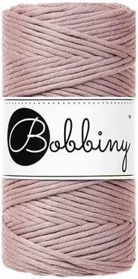 Zdjęcie produktu dla Bobbiny Macrame Cord 3 mm 100 m Mauve Sznurek