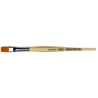 da Vinci 304 Gr 20 SCHULPINSEL 'JUNIOR' FL. goldfarb.Synthetikfaser