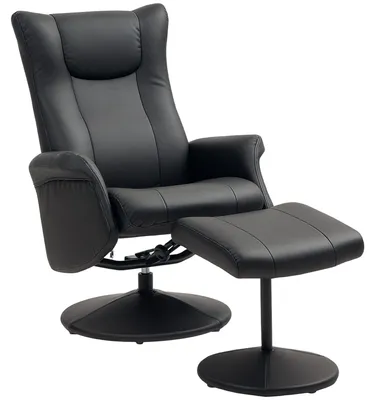 Immagine prodotto di Poltrona - Sedia per TV - Poltrona girevole - Poltrona relax - Girevole a 360° - Schienale regolabile