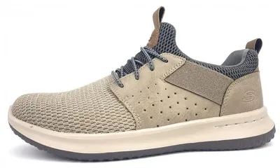 Immagine prodotto di Scarpe da uomo Skechers Delson-Camben, mocassini sportivi, color beige, per il tempo libero