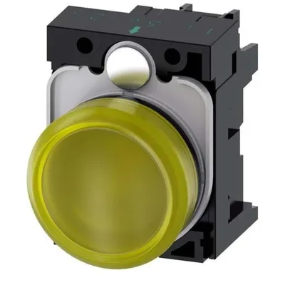 Produktbild von Siemens LEUCHTMELDER, GELB, Gelb, 30 mm, 50 mm, 100 mm, 1 Stück(e), Tschechische Republik