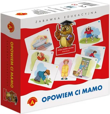 Zdjęcie produktu dla Alexander Opowiem Ci mamo, Gra karciana, Nauka, 3 lat(a)