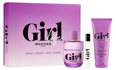 Image de Rochas Girl Life EDP 75 ml + EDP MINI 7.5 ml + Lait de Corps 100 ml