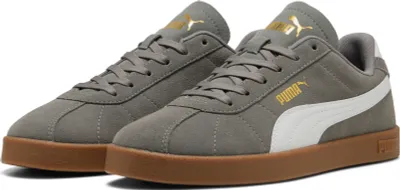 Produktbild von Puma Club II Suede Sneakers Uni cast iron weiß gold Gr 44,5