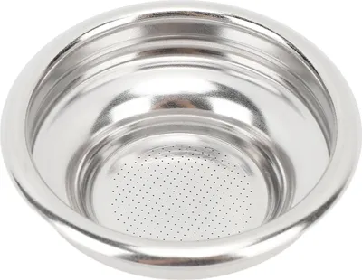 Image de panier filtre à café en acier inoxydable 304 Panier filtre à café pour machine à café semi-automatique Portafiltre 58mm pour 1 tasse