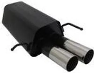 Produktbild von Novus Sportendschalldämpfer für Mercedes CLK-Klasse (W209) 2 x 76mm RL-Design