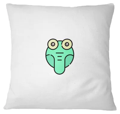 Kissenhülle 60x60 cm Weiß, 100% Polyester, quadratisch, modern