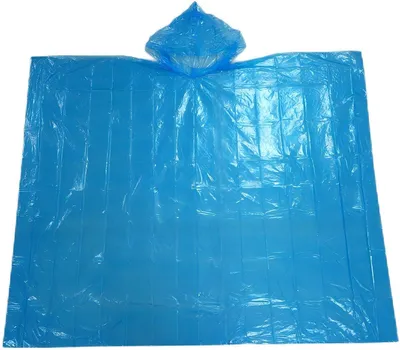 Zdjęcie produktu dla Go Go Gadget – Poncho jednorazowe – Poncho festiwalowe – Poncho przeciwdeszczowe – Kompaktowe – Zestaw 15 sztuk – Dla dorosłych – Uniwersalny rozmiar – Niebieskie