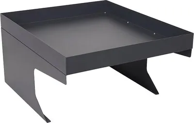 Produktbild von Mähroboter-Garage mit Pflanzkasten HxBxT 37x60x70cm Metall Anthrazit Dach Unterstand für Rasenmäher universal