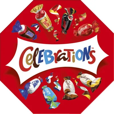 Produktbild von Celebrations Centerpiece 196g – Mix beliebter Schokoladen & Pralinen, Geschenkbox