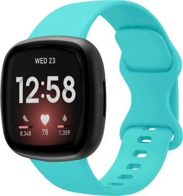 Image de imoshion Bracelet en Silicone⁺ pour le Fitbit Versa 4 / 3 / Sense (2) - Turquoise