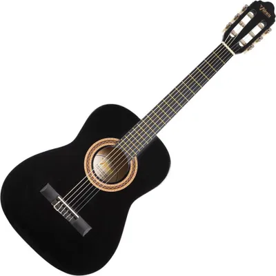 Produktbild von Valencia VC102 Black 1/2 Konzertgitarre für Kinder