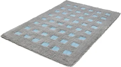 Produktbild von Kleine Wolke Badteppich BOXES Opal 70 x 120 cm