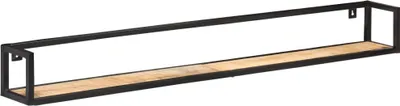 Produktbild von vidaXL Wandregale 2 Stk. 160 cm Raues Mangoholz