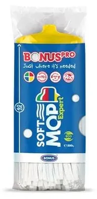 Mop, priemyselný BONUS "SoftMOP", žltý