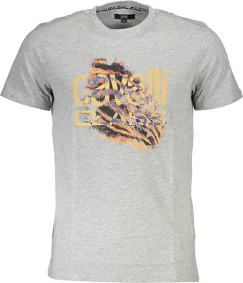Immagine prodotto di Cavalli Class T-shirt da uomo a MANICHE CORTE Grigio QXT61PJD060_0AC21F9_GRIGIO0496 : Taglia - L Taglia: L