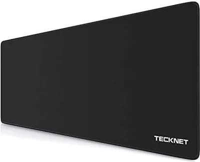 Produktbild von Tecknet-Maus-Pad XXL Speed ​​Gaming, 900 x 400 mm Schreibtischmatte, Schwarz, Gamer-Pad, wasserdichte Spezialoberfläche verbessert die Präzisionsgesch