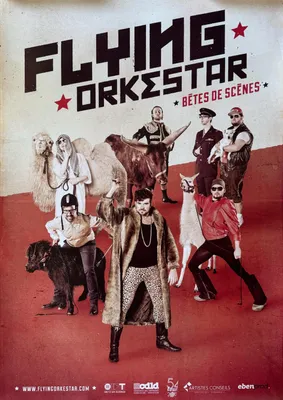 Immagine prodotto di Flying Orkestar - Bêtes de Scénes - Locandina/Poster - 60x84 cm