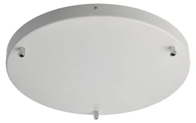 Immagine prodotto di Rosone Rosone multicavo in ferro bianco d. 40 con 3 fori H.3 Ø40 BL290-PL3-DM40-BCO