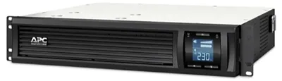 Productafbeelding van APC Smart-UPS C 3000VA LCD - UPS (voor in een rack) - Wisselstroom 230 V - 2100 Watt - 3000 VA - USB - Aantal uitgangen: 9 - 2U - Zwart - Geschikt voor artikelnummers: AR4018SPX432, AR4024SP, AR4024SPX429, AR4024SPX431, AR4024SPX432, NBWL0356A