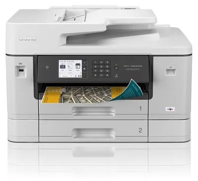 Image de brother MFCJ6940DWRE1 brother MFC-J6940DW 4 in 1 Tintenstrahl-Multifunktionsdrucker grau