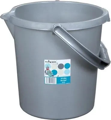 Produktbild von Casa 10L Eimer Silber WI1509 (One Size) (One Colour)
