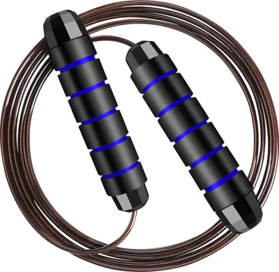 Produktbild von Stahldraht Springseil kugelgelagert Boxen, ideal für Boxtraining, Speedrope zum Seilspringen