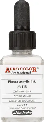 Schmincke Aero Color Zirkonweiß 28ml Airbrush Farbe 28 116 023