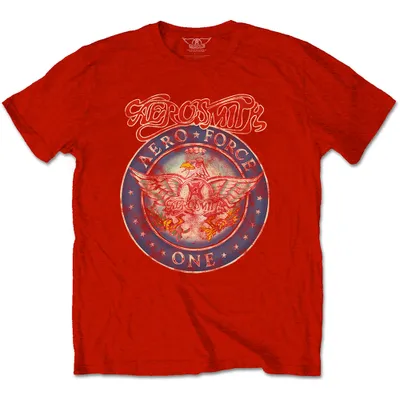 Produktbild von Aerosmith Aero Force Red L T-Shirt