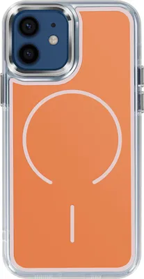 Produktbild von Avizar, Ultra-robuste MagSafe Hybrid-Hülle iPhone 12/12 Pro, Orange