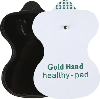 Productafbeelding van INF Pompoenvormige elektrodepads - 2 stuks/5 paar - Opklikbare hydrogel vervangingspads voor spierstimulatie
