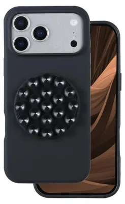 Immagine prodotto di Custodia in silicone per iPhone 17 Pro Max da 6,9", colore nero