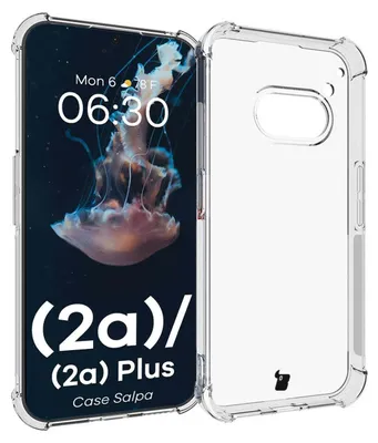 Produktbild von Elastyczne etui Bizon Case Salpa do Nothing Phone (2a) / (2a) Plus, przezroczyste