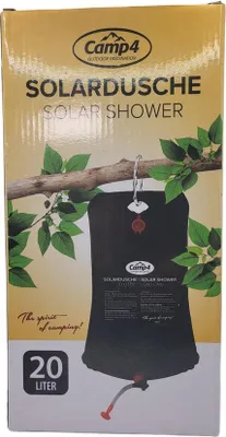 Produktbild von Camp4 Solardusche mit Aufhängevorrichtung, 20 Ltr. Volumen