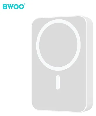 Zdjęcie produktu dla Powerbank BWOO 10 000 mAh magnetyczny 20W biały