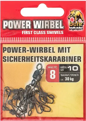 Produktbild von Wirbel m. Sicherheitsk. Gr. 10
