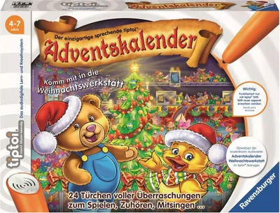 Produktbild von Ravensburger 8407 Adventskalender tiptoi für Kinder ab 4 Jahren