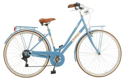Immagine prodotto di Via Veneto Bici City Bike Condorino Lady 28" 6V Blu Mama non Mama